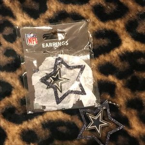 Dallas Cowboys earrings